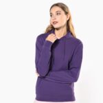 Sweatshirt de senhora com capuz