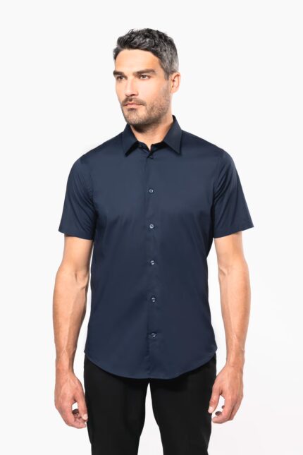 Camisa de manga curta com Stretch