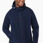 Casaco softshell de homem com capuz