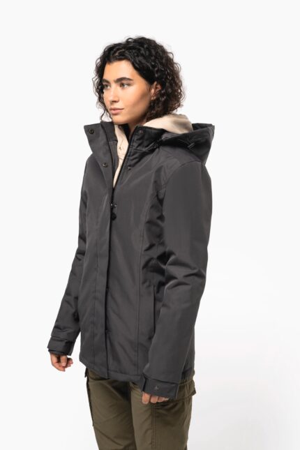 Parka acolchoada de senhora