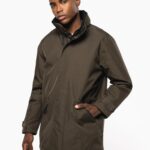 Parka acolchoada de homem