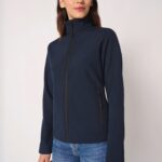 Casaco softshell 2 camadas de senhora basic