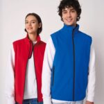 Colete softshell 2 camadas unissexo basic