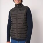 Colete acolchoado de homem basic