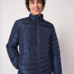 Blusão acolchoado leve de homem basic