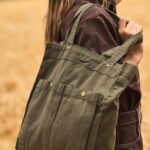 Bolsa com dois bolsos frontais