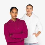 Sweatshirt eco-responsável com capuz unissexo