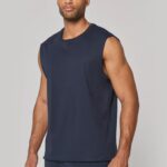 T-shirt sem manga 190 unissexo